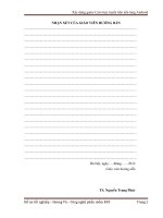 Xây Dựng Game Caro Trực Tuyến Trên Nền Tảng Android.doc