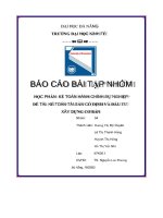 tiểu luận báo cáo bài tập nhóm học phần kế toán hành chính sự nghiệp đề tài kế toán tài sản cố định và đầu tư