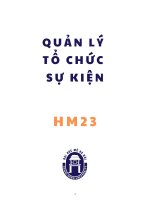 Đáp án Quản lý tổ chức sự kiện EHOU Đại học Mở (đầy đủ)