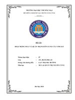 đề tài hoạt động mua và quản trị nguồn cung của vinfast