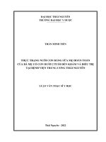 Thực Trạng Nuôi Con Bằng Sữa Mẹ Hoàn Toàn Của Bà Mẹ Có Con Dưới 2 Tuổi Đến Khám Và Điều Trị Tại Bệnh Viện Trung Ương Thái Nguyên.pdf