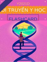 Flashcard DI TRUYỀN HỌC