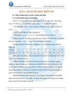 Bài giảng toán Ứng dụng trong kinh tế toán cao cấp   eg50   Đại học mở hà nội