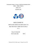 Thuyết minh Đồ Án hộp giảm tốc 2 cấp khai triển