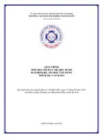 giáo trình hệ điều hành nghề tin học ứng dụng cao đẳng