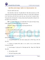 Bài giảng tư pháp quốc tế   el18   Đại học mở hà nội