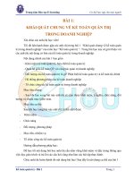 Bài giảng kế toán quản trị   eg33   Đại học mở hà nội