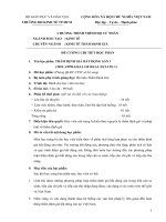 ĐỀ CƯƠNG CHI TIẾT HỌC PHẦN THẨM ĐỊNH GIÁ BẤT ĐỘNG SẢN 1 (THE APPRAISAL OF REAL ESTATE 1)