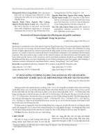 SỬ DỤNG ĐỒNG VỊ PHÓNG XẠ RƠI LẮNG ĐÁNH GIÁ TỐC ĐỘ XÓI MÒN, SUY THOÁI ĐẤT VÀ HIỆU QUẢ CÁC BIỆN PHÁP BẢO TỒN ĐẤT TẠI TÂY NGUYÊN