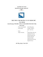 tiểu luận chủ đề bài tập tìm hiểu công ty bảo hiểm phi nhân thọbảo việt