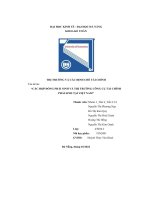 tiểu luận các hợp đồng phái sinh và thị trường công cụ tài chínhphái sinh tại việt nam