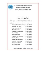 giải thích ngắn gọn 07 phương thức bẩy tài sản thương hiệu bằng kiến thức thương hiệu sau đó lựa chọn 03 phương thức phân tích ví dụ minh hoạ