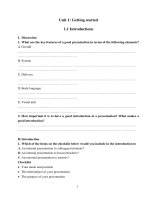 Tài liệu học tiếng anh chuyên ngành du lịch 5   hm14   Đại học mở hà nội