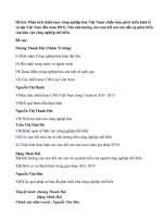 Tiểu luận - thương mại quốc tế  -  đề tài - Phân tích chiến lược CNH Việt Nam chiến lược phát triển KT-XH Việt Nam đến năm 2015). Nêu ảnh hưởng của cam kết mở cửa tới sự phát triển của khu vực công nghiệp chế biến.
