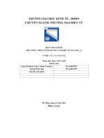 tiểu luận báo cáo thực hành quảng cáo điện tử góc nhỏ là 1 doanh nghiệp chuyên về review sách