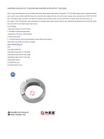 CAM RING & S/PLATE KIT 7180-970B AND CAM RING & S/PLATE KIT 7189-100BL