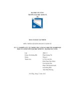 tiểu luận đề tài nghiên cứu về ý định việc làm sau khi tốt nghiệp đạihọc của sinh viên đại học kinh tế đại học đà nẵng