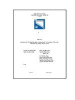 tiểu luận khảo sát tình hình học ngoại ngữ của sinh viên các trường đại học ở đà nẵng