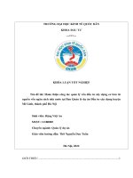 Hoàn thiện công tác quản lý vốn đầu tư xây dựng cơ bản từ nguồn vốn ngân sách nhà nước tại Ban Quản lý dự án Đầu tư xây dựng huyện Mê Linh, thành phố Hà Nội