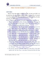 Bài giảng thực hành nghiệp vụ khách sạn 1 (sht 1)   hm26   Đại học mở hà nội