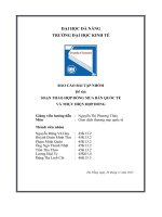 tiểu luận báo cáo bài tập nhóm đề tài soạn thảo hợp đồng mua bán quốc tếvà thực hiện hợp đồng