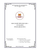 BÁO CÁO HẾT MÔN DƯỢC LIỆU 1 CÂY BA KÍCH (Morinda officinalis How.) 