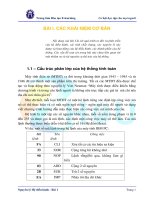 Bài giảng nguyên lý hệ Điều hành it 03   Đại học mở hà nội