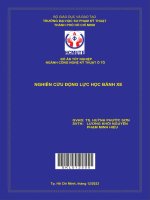 nghiên cứu động lực học bánh xe