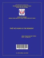 thiết kế chung cư the resident