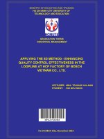 applying the 8d method enhancing quality control effectiveness in the loopline at hcp factory of bosch vietnam co ltd