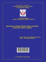 ứng dụng labview trong phân loại nhãn chai nước bằng camera