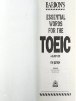 Essential word for the toeic