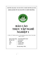 báo cáo thực tập nghề nghiệp 1 công ty tnhh quản lý vận hành khai thác tòa nhà phúc long