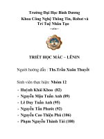 nội dung các nguyên tắc của lý luận nhận thức duy vật biện chứng