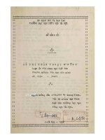 Luận án phó tiến sĩ Ngữ văn: Sử thi thần thoại M''nông