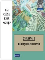 [ BÀI GIẢNG TÀI CHÍNH KHỞI NGHIỆP ] KẾ HOẠCH KINH DOANH
