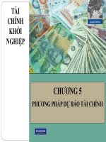 [ BÀI GIẢNG TÀI CHÍNH KHỞI NGHIỆP ] PHƯƠNG PHÁP DỰ BÁO TÀI CHÍNH