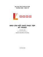 báo cáo kết quả thực tập kỹ thuật công ty cp lumi việt nam