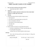 thiết kế cấp điện cho xưởng in sử dụng phần mềm ecodial 4 2