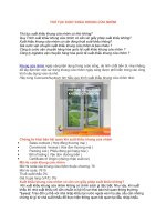 Thủ tục xuất khẩu khung cửa nhôm