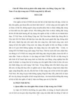 Chủ Đề Phân Tích Sự Phát Triển Nhận Thức Của Đảng Cộng Sản Việt Nam Về Các Đặc Trưng Của Cnxh Trong Thời Kỳ Đổi Mới...