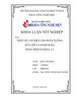 thiết kế cấp điện cho phân xưởng sửa chữa cơ khí dùng phần mềm ecodial 4 2