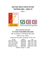 báo cáo bài tập lớn kỹ thuật phần mềm ứng dụng đề tài quản lý trường tiểu học