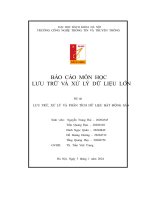 báo cáo môn học lưu trữ xử lý và phân tích dữ liệu bất động sản