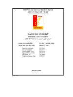 báo cáo cuối kỳ kỹ năng mềm chủ đề giá trị của người yêu lý tưởng