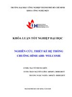 nghiên cứu thiết kế hệ thống chuông hình abb welcome