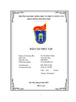 báo cáo thực tập cơ quan thực tập công ty tnhh giáo dục truyền thông vietchannel