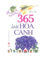 365 loài hoa cảnh