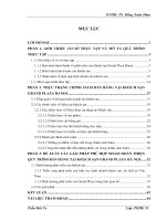 Chuyên đề thực tập: Giải pháp cải tiến quy trình bán hàng tại khách sạn Grand Plaza Hanoi