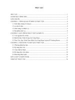 Báo cáo thực tập công ty YAZAKI